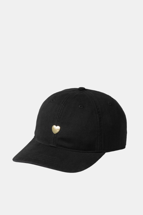 Carhartt WIP Heart Metal Cap - Black/Black