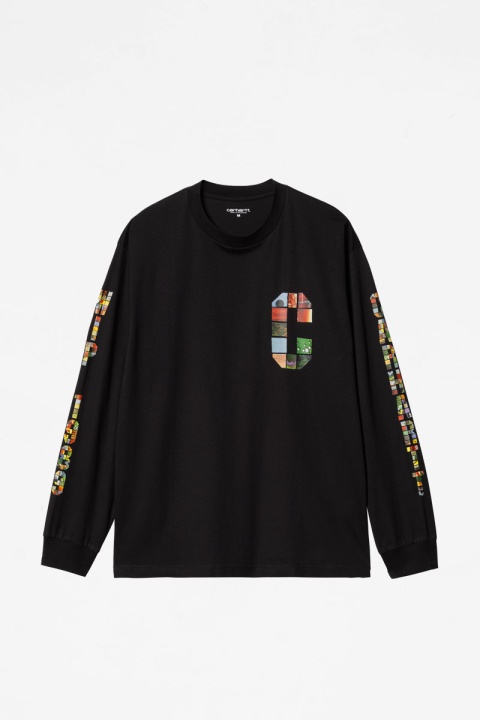 Carhartt WIP Machine 89 LS Tee - Black
