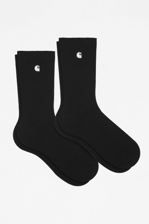 Carhartt WIP Madison Pack Socks - Black/White