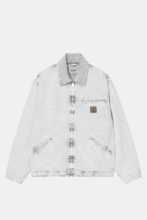 Carhartt WIP OG Detroit Jacket - Black Chalk Wash