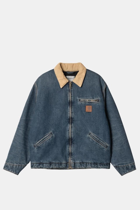 Carhartt WIP OG Detroit Jacket - Blue/Dusty H Brown