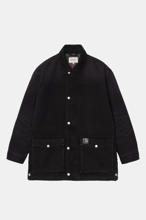Carhartt WIP OG Santa Fe Coat - Black/Black