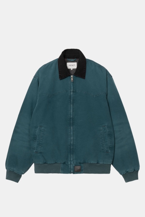 Carhartt WIP OG Santa Fe Jacket - Deep Lagoon/Black