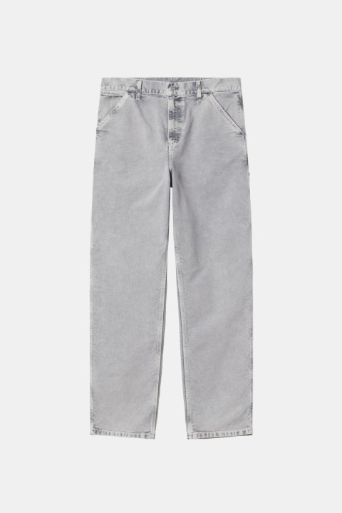 Carhartt WIP Single Knee Pant - Black Chalk Wash