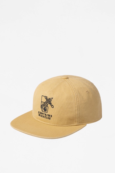 Carhartt WIP Stamp Cap - Bourbon/Black