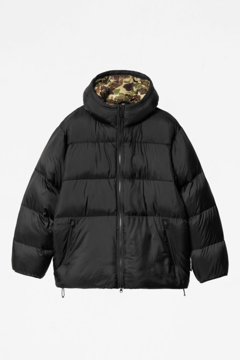 Carhartt WIP Toronto Jacket - Black/Camo Duck Green