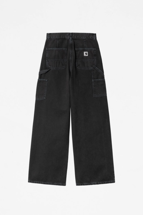 Carhartt WIP W Jens Pant - Black Stone Dyed