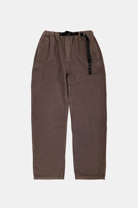 Dancer Oblique Belted Pant  - Brown