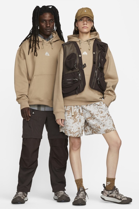 Nike ACG Lungs Logo Tuff Fleece Hoodie - Khaki