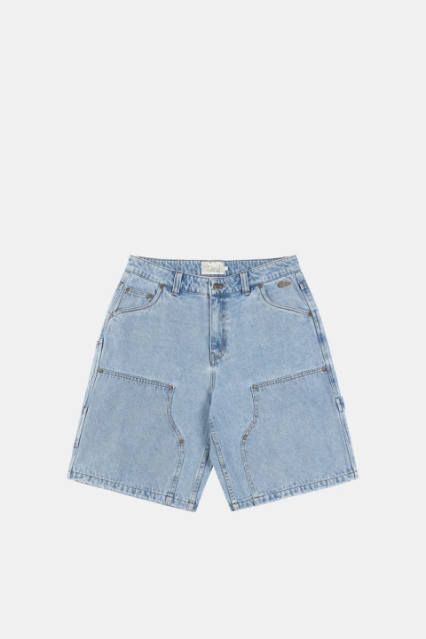 Dime Carpenter Denim Shorts - Blue Washed