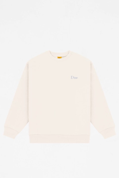 Dime Classic Small Logo Crewneck - Natural