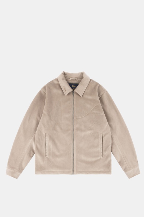 Dime Cord Zip Jacket - Taupe