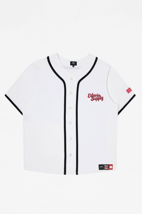 Edwin Edwin Baseball Shirt - White