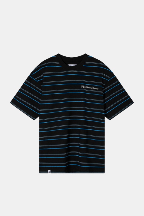 Edwin Bolton Tee - Black/Blue