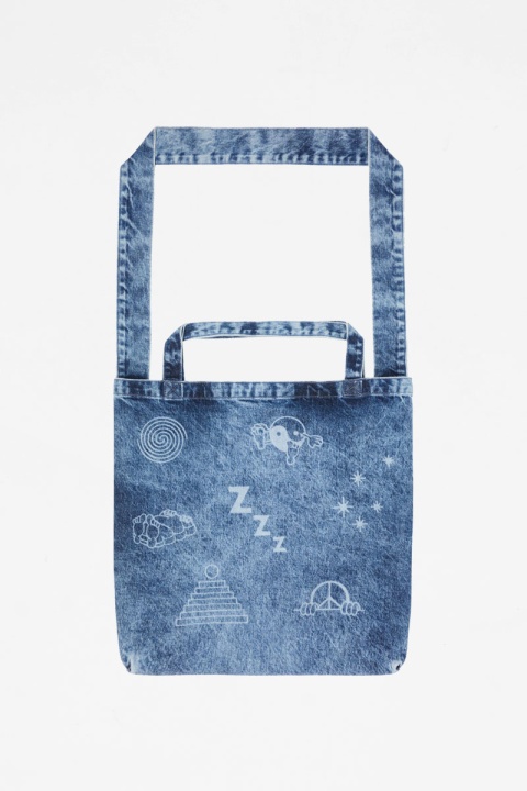 Edwin Denim Tote Bag - Blue