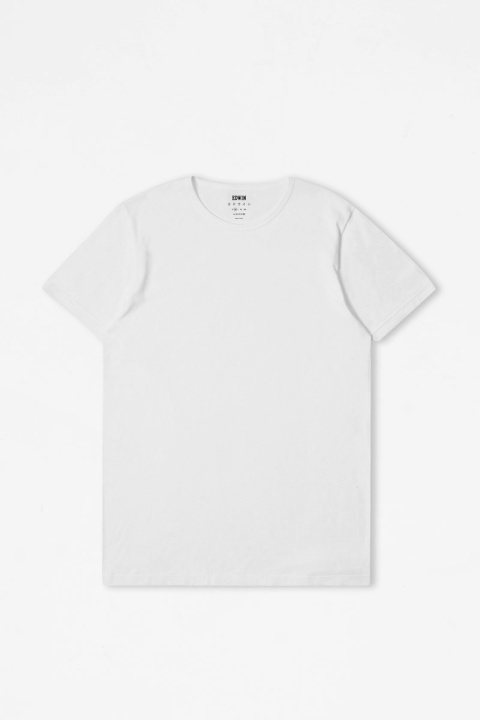 Edwin Double Pack Tee - White