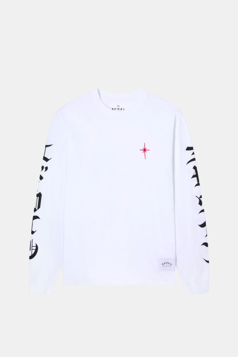 Edwin High Life Low Levels LS Tee - White