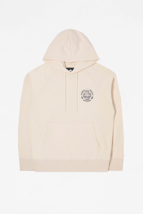 Edwin Music Channel Hoodie - Whisper White