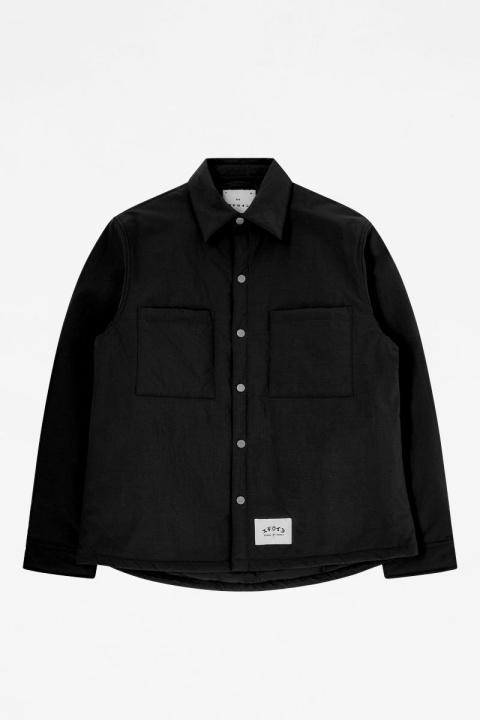 Edwin Sphere Padded Overshirt LS - Black