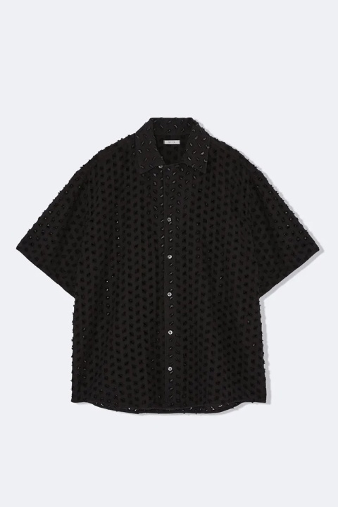 Eytys Alonzo Shirt - Ripped Black