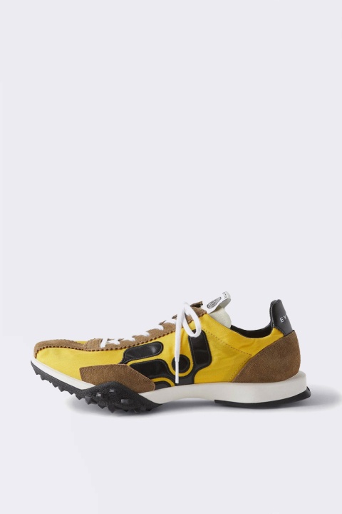 Eytys Eros Sneakers - Suede Lemon