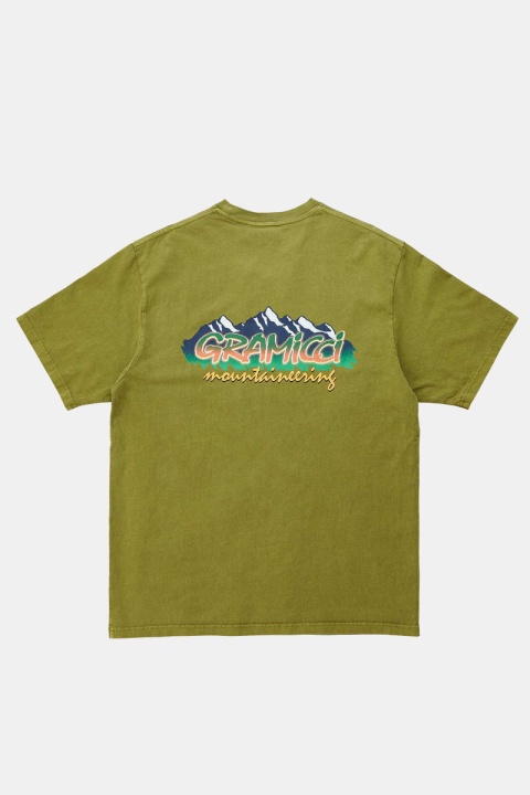 Gramicci Mountaineering Tee - Pistachio Pigment