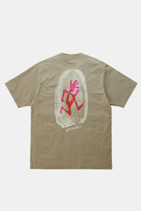 Gramicci Thumbprint Tee - Khaki