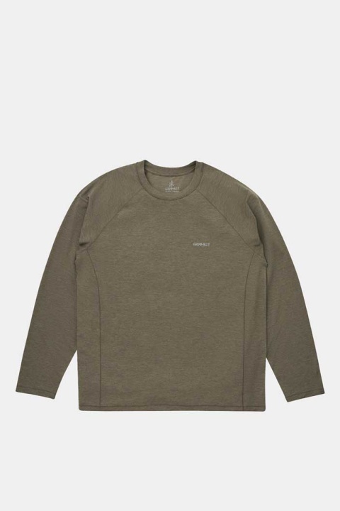Gramicci Winter Thermal LS Crew - Olive Heather