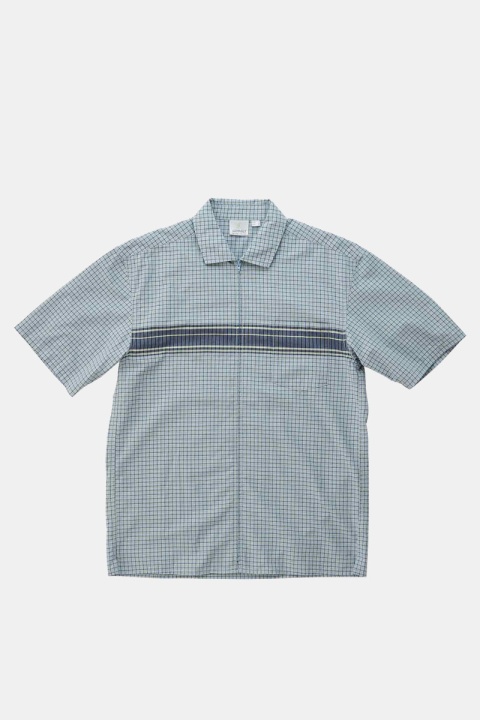 Gramicci Zip Up Wave Shirt - Pacific Plaid