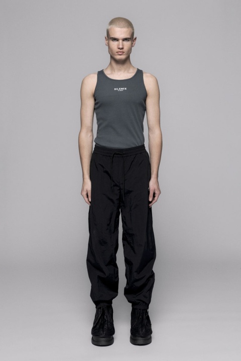 Han Kjobenhavn SILENCE Regular Track Trousers - Anthracite Black
