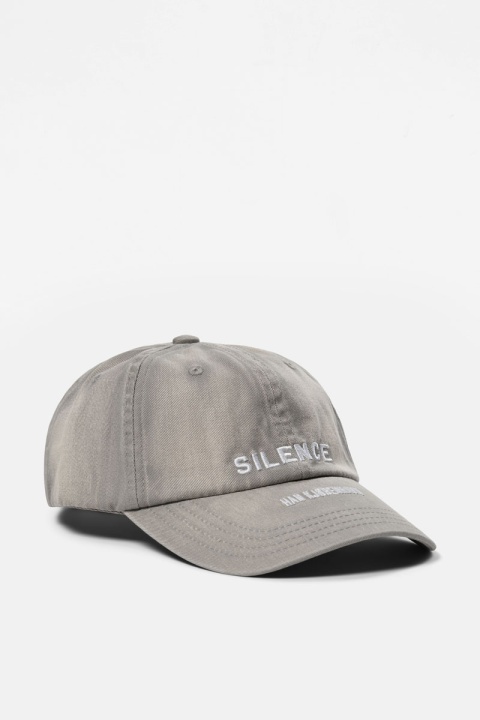 Han Kjobenhavn SILENCE Logo Baseball Cap - Steel Grey