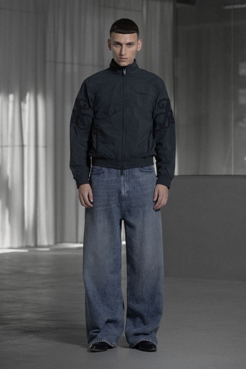 Han Kjobenhavn Baggy Denim Jeans - Dirty Blue