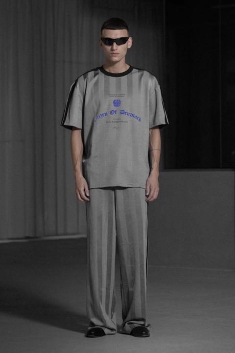 Han Kjobenhavn Football Jersey Tee - Light Grey