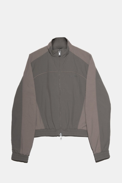 Han Kjobenhavn Panelled Track Jacket - Stone Grey
