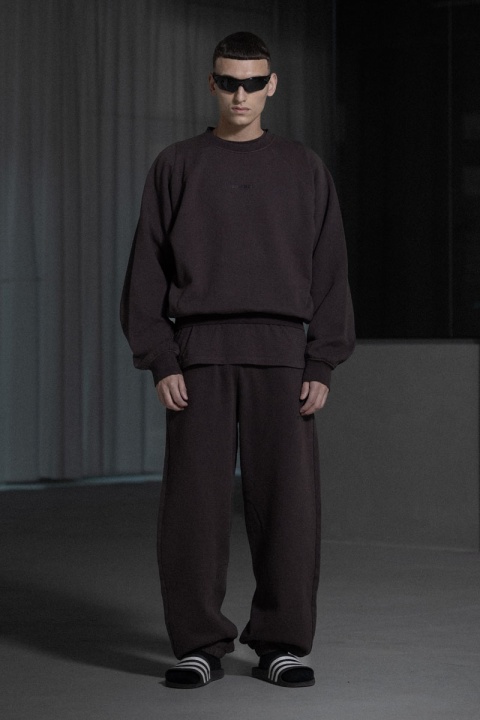 Han Kjobenhavn SILENCE Regular Sweatpants - Dark Brown
