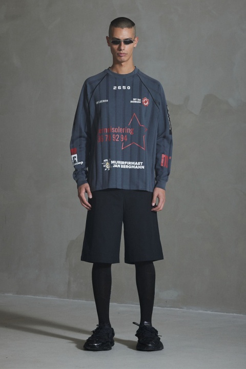 Han Kjobenhavn Sponsored Football Jersey LS - Dark Grey