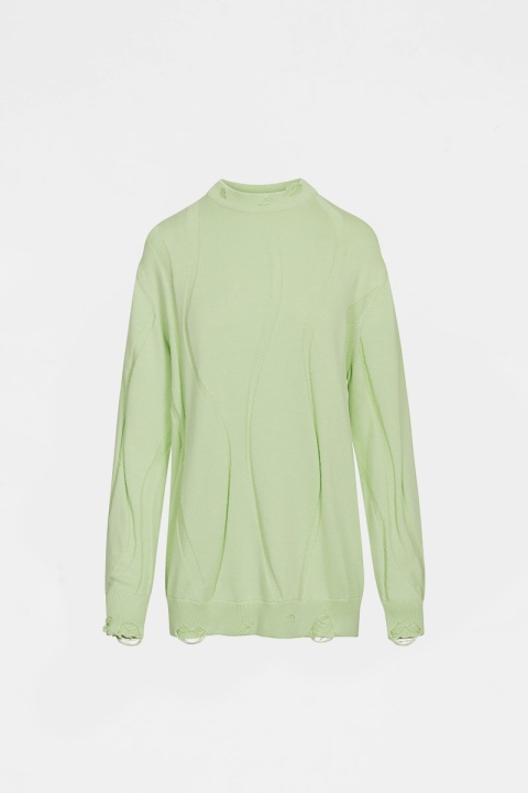 Han Kjobenhavn W Boyfriend Knit - Pale Green