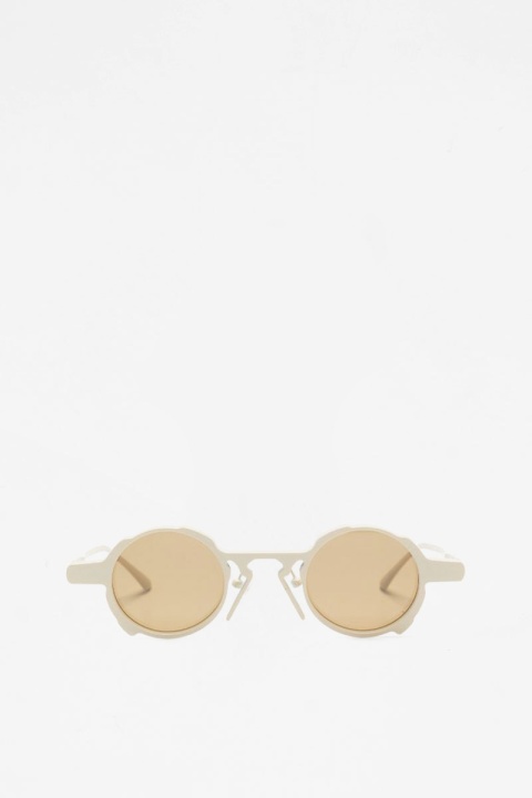 Henrik Vibskov Bronson Sunglasses - Eggshell