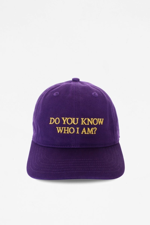 IDEA Do You Know Who I Am? Hat - Purple