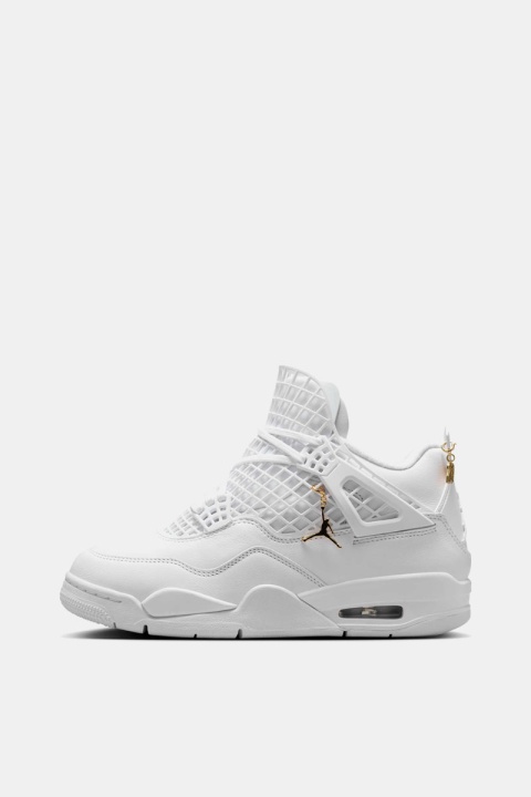 Air Jordan 4 Net W - White/Metallic Gold