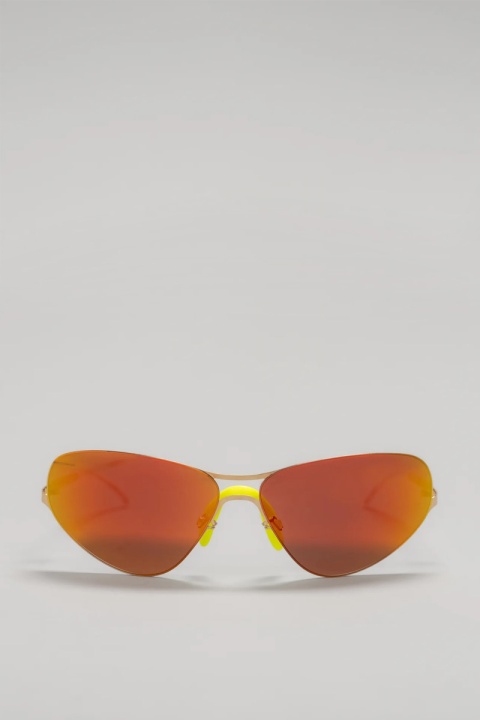 MYKITA x 032c Alpine - Glossy Gold/Orange Flash