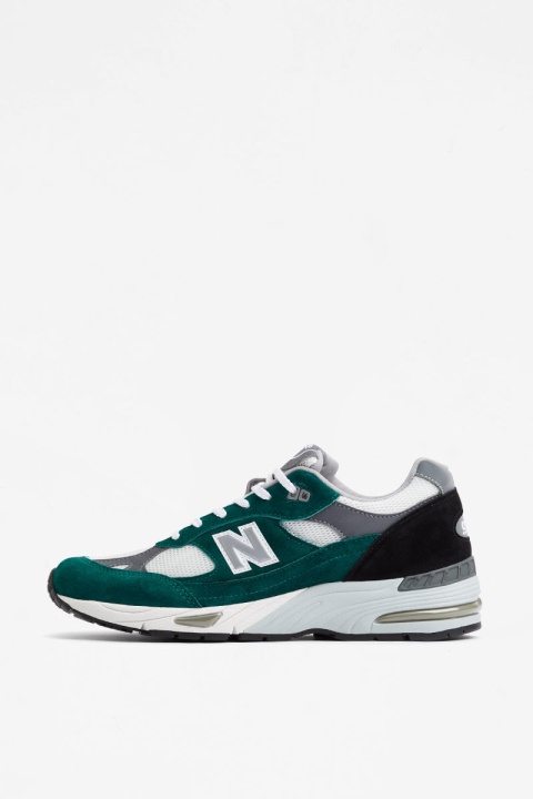 New Balance 991 - Teal/White