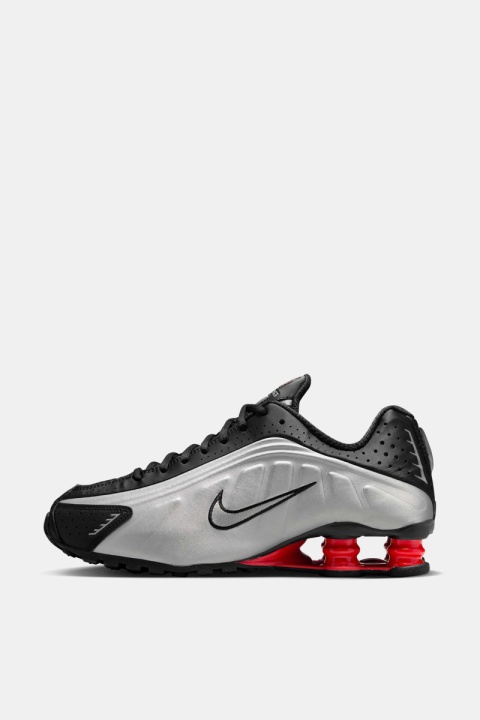 Nike W Shox R4 - Black/Light Crimson/Metallic Silver