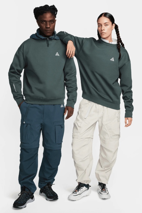 Nike ACG Therma-Fit Fleece Crew - Vintage Green/Summit White