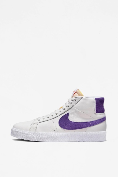 Nike SB Zoom Blazer Mid ISO - White/Court Purple