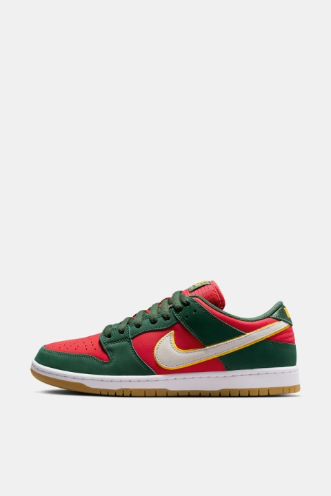 Nike SB Dunk Low Pro PRM - Fir/Fire Red