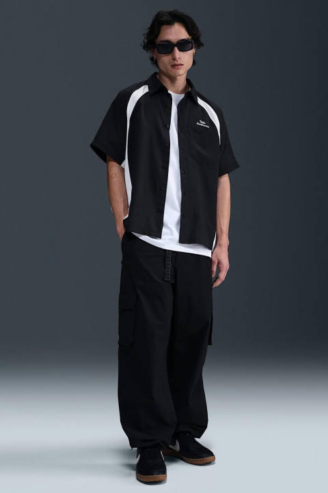 Nike SB Dri-FIT Bowler Shirt - Black/White