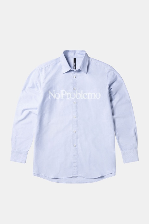 No Problemo LS Stripe Shirt - Blue