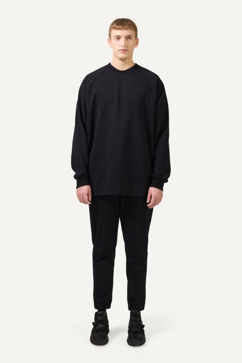 Nomen Nescio 733 Raglan Sweat Shirt - Black