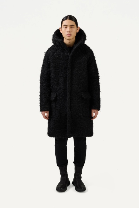 Nomen Nescio 156B Furry Coat - Black